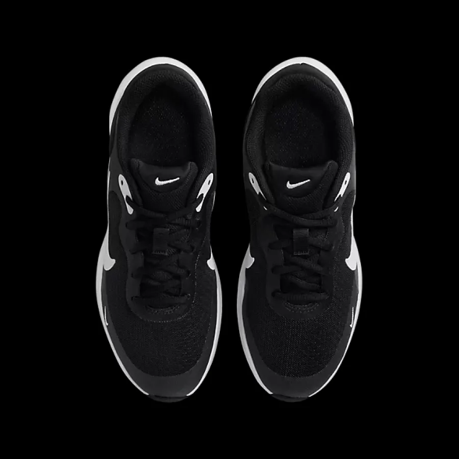 Online czarno-białe sneakersy młodzieżowe Revolution 7 Dzieci Sportowe