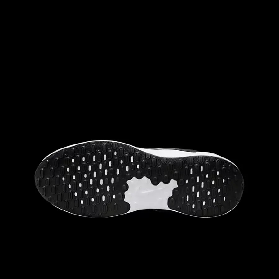Online czarno-białe sneakersy młodzieżowe Revolution 7 Dzieci Sportowe