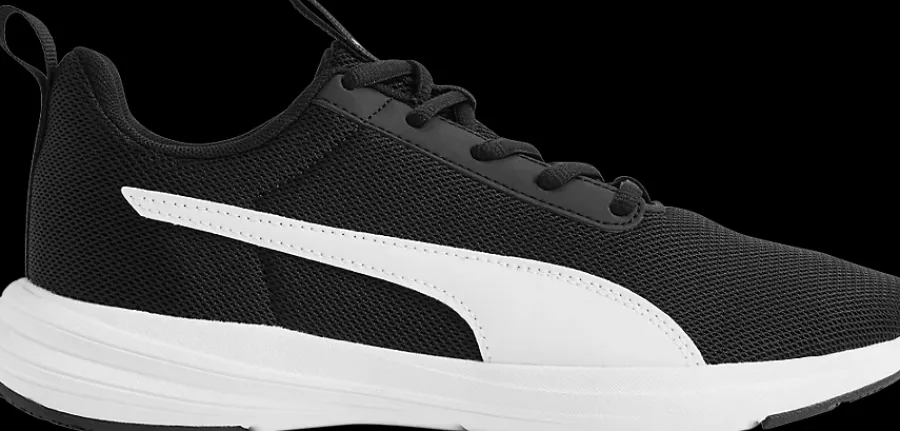 Outlet czarno-białe sneakersy młodzieżowe Dzieci Sportowe