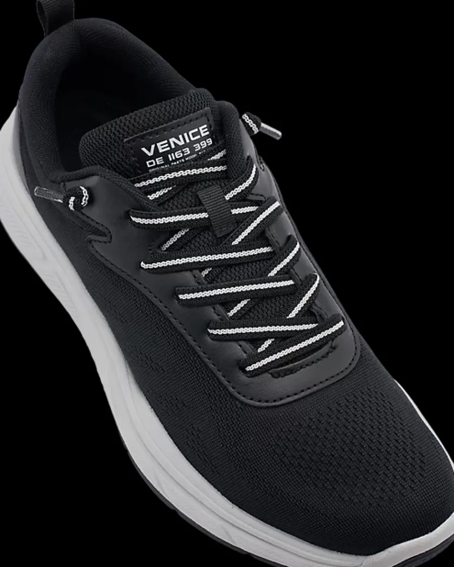 czarno-białe sneakersy męskie Męskie Sportowe|Casual