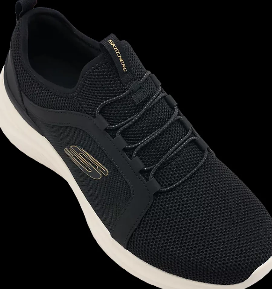 Hot czarno-białe sneakersy męskie z wkładką memory Męskie Sportowe|Markowe