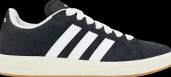 czarno-białe sneakersy męskie Grand Court Base Męskie Sportowe|Markowe