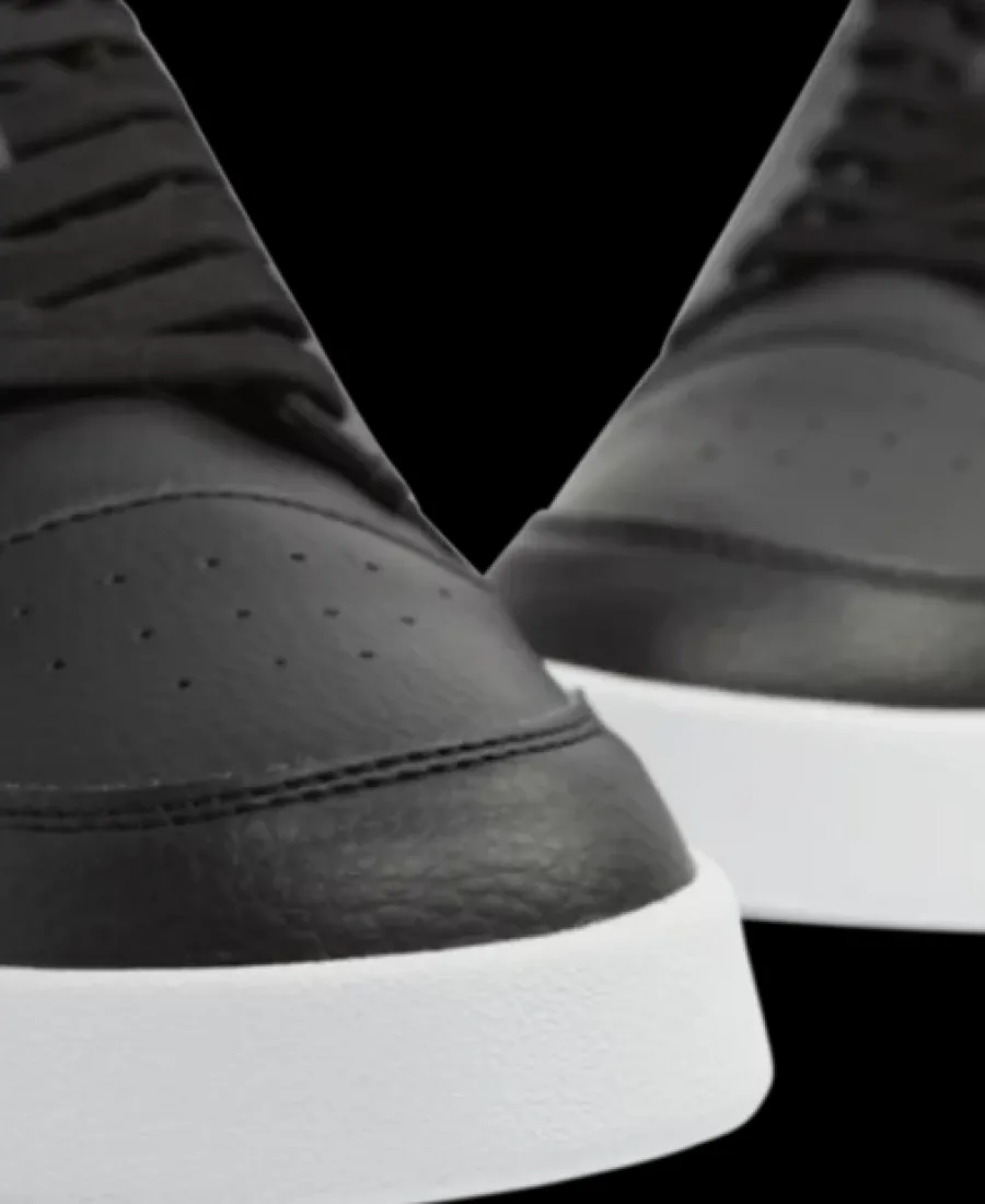 Discount czarno-białe sneakersy męskie Shuffle Męskie Sportowe|Markowe