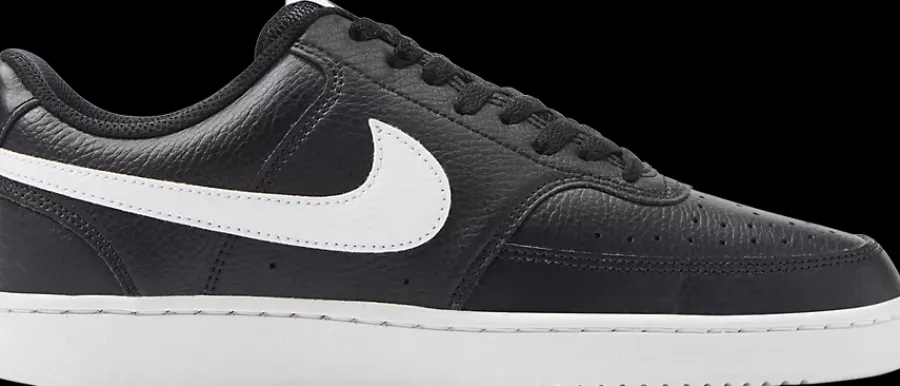 Sale czarno-białe sneakersy męskie Court Vision Męskie Sportowe|Markowe