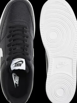 Sale czarno-białe sneakersy męskie Court Vision Męskie Sportowe|Markowe