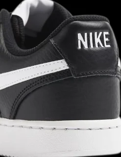 Sale czarno-białe sneakersy męskie Court Vision Męskie Sportowe|Markowe