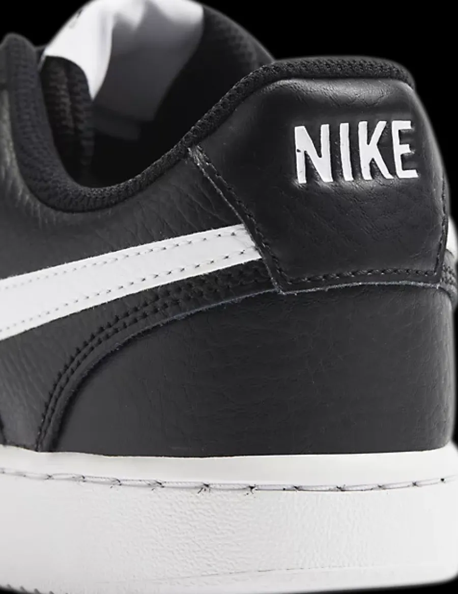 Sale czarno-białe sneakersy męskie Court Vision Męskie Sportowe|Markowe