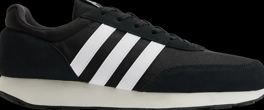 Online czarno-białe sneakersy męskie RUN 60s 3.0 Męskie Sportowe|Markowe