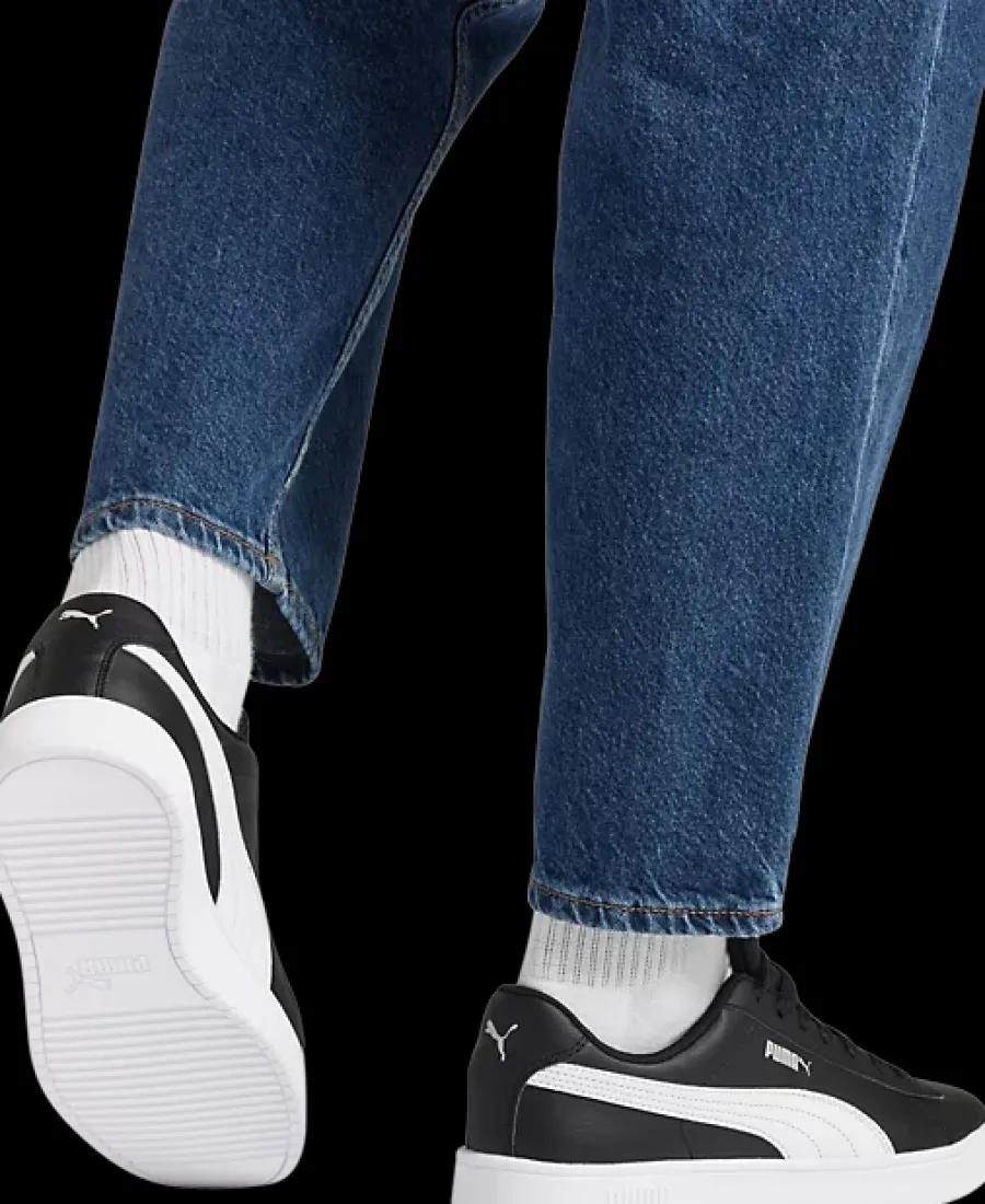 Outlet czarno-białe sneakersy męskie Rickie Classic Męskie Sportowe|Markowe