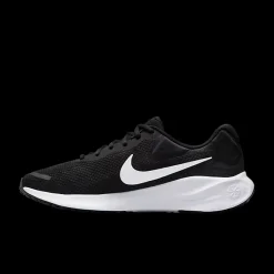 Online czarno-białe sneakersy męskie Revolution 7 Męskie Sportowe|Markowe
