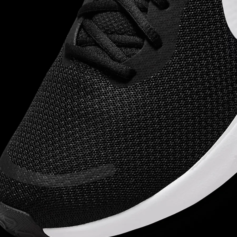 Online czarno-białe sneakersy męskie Revolution 7 Męskie Sportowe|Markowe