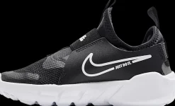 Hot czarno-białe wsuwane sneakersy dziecięce FLEX RUNNER 2 Dzieci Sportowe