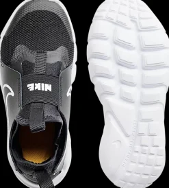 Hot czarno-białe wsuwane sneakersy dziecięce FLEX RUNNER 2 Dzieci Sportowe