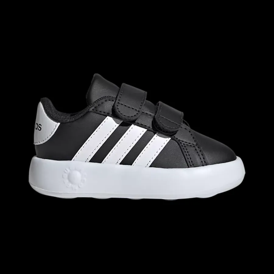 Sale czarno-biale sneakersy dziecięce Grand Court 2.0 Dzieci Sportowe|Dla Maluszków