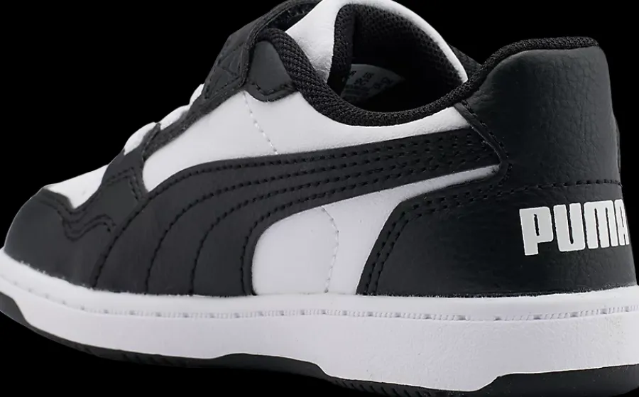 czarno-biale sneakersy dziecięce Reb-L AC+ Dzieci Sportowe|Markowe