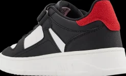 czarno-biało sneakersy młodzieżowe Dzieci Sportowe|Casual