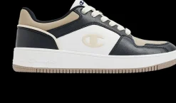 Online czarno-biało-beżowe sneakersy męskie Rebound Low 2.0 Męskie Sportowe|Markowe