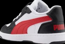 Hot czarno-biało-czerwone sneakersy dziecięce Reb-L Dzieci Sportowe|Markowe