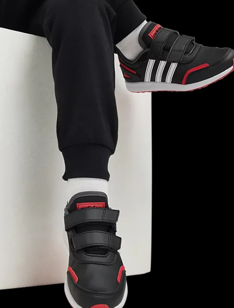Online czarno-biało-czerwone sneakersy chlopięce VS SWITCH 3 Dzieci Sportowe