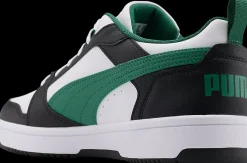 Discount czarno-biało-zielone sneakersy męskie Rebound V6 Low Męskie Sportowe|Markowe