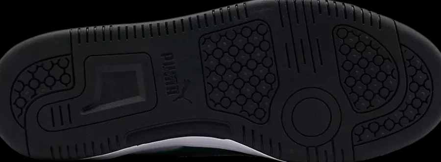 Discount czarno-biało-zielone sneakersy męskie Rebound V6 Low Męskie Sportowe|Markowe