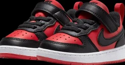 Discount czarno-czerwone sneakersy dziecięce Court Borough Low Dzieci Sportowe