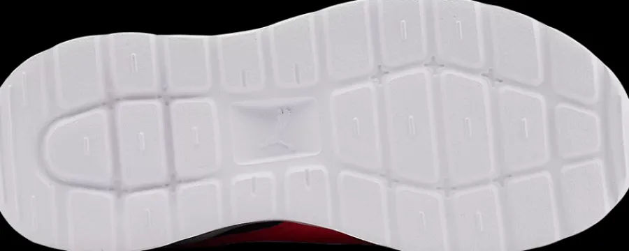 New czarno-czerwone sneakersy dziecięce Anzarun Lite AC + Dzieci Sportowe