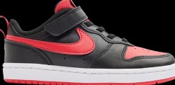 New czarno-czerwone sneakersy chłopięce Court Borough 2 Dzieci Sportowe