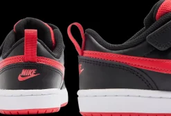 New czarno-czerwone sneakersy chłopięce Court Borough 2 Dzieci Sportowe