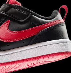 New czarno-czerwone sneakersy chłopięce Court Borough 2 Dzieci Sportowe
