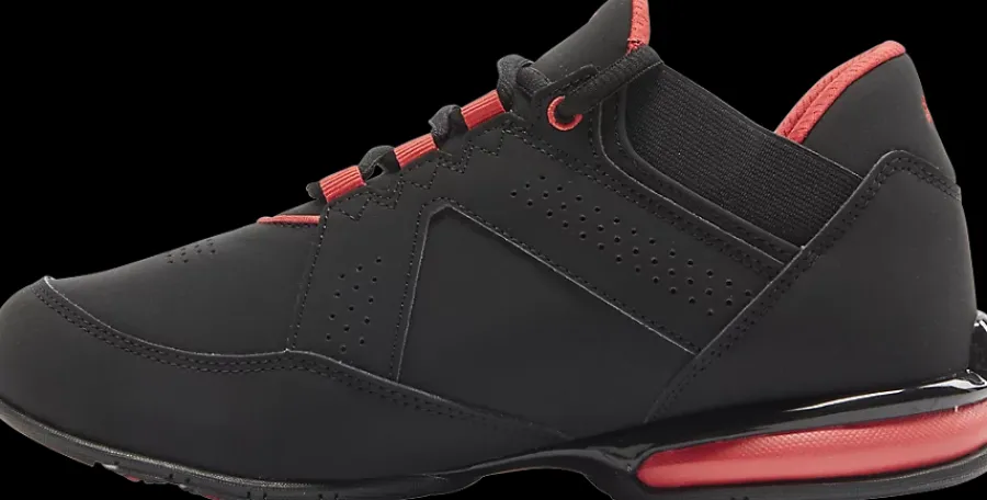 czarno-czerwone sneakersy młodzieżowe Enzin Dzieci Sportowe