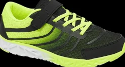 Sale czarno-limonkowe sneakersy dziecięce Dzieci Sportowe|Do Szkoły