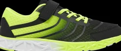 Sale czarno-limonkowe sneakersy dziecięce Dzieci Sportowe|Do Szkoły