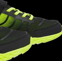 Sale czarno-limonkowe sneakersy dziecięce Dzieci Sportowe|Do Szkoły