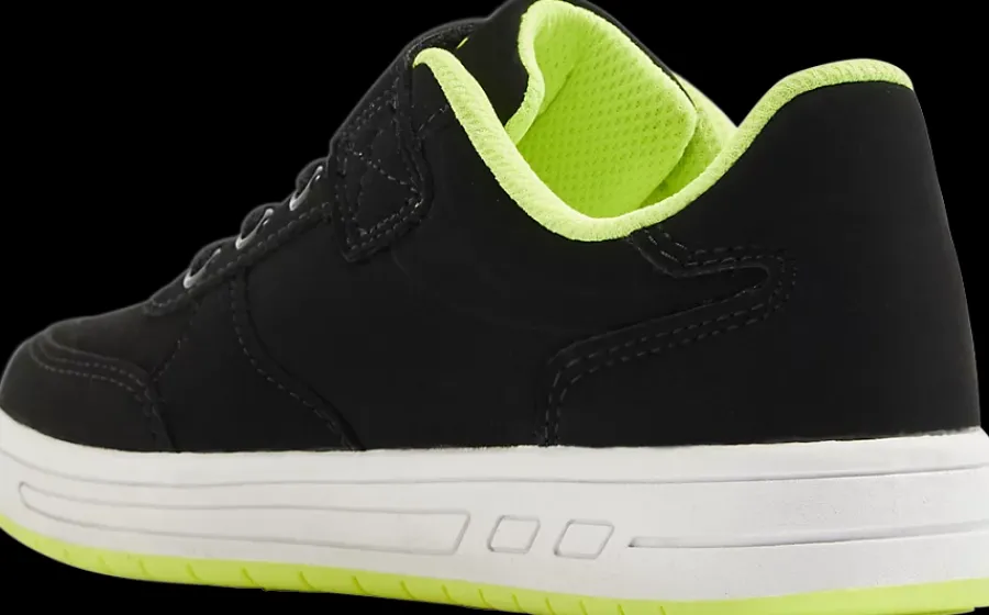Best czarno-limonkowe sneakersy dziecięce Dzieci Sportowe