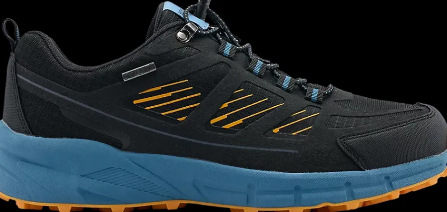 Discount czarno-niebieskie sneakersy męskie Męskie Sportowe