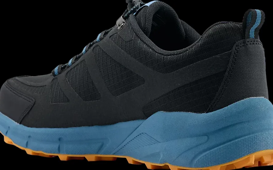 Discount czarno-niebieskie sneakersy męskie Męskie Sportowe