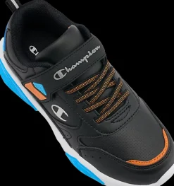Discount czarno-niebieskie sneakersy dzieciece Wave Dzieci Sportowe|Markowe