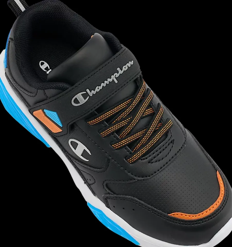 Discount czarno-niebieskie sneakersy dzieciece Wave Dzieci Sportowe|Markowe