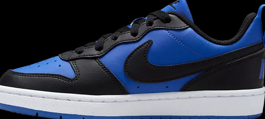 Outlet czarno-niebieskie sneakersy młodzieżowe COURT BOROUGH LOW RECRAFT Dzieci Sportowe|Do Szkoły