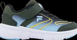 Hot czarno-niebieskie sneakersy chłopięce Dzieci Sportowe
