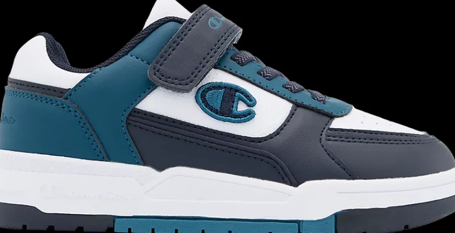 Online czarno-niebiesko-białe sneakersy chłopięce Rebound Heritage Dzieci Sportowe|Markowe