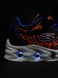 New czarno-pomarańczowe sneakersy dziecięce Vortex 2.0 Zorento Dzieci Sportowe