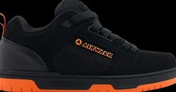 Discount czarno-pomarańczowe sneakersy męskie Męskie Sportowe