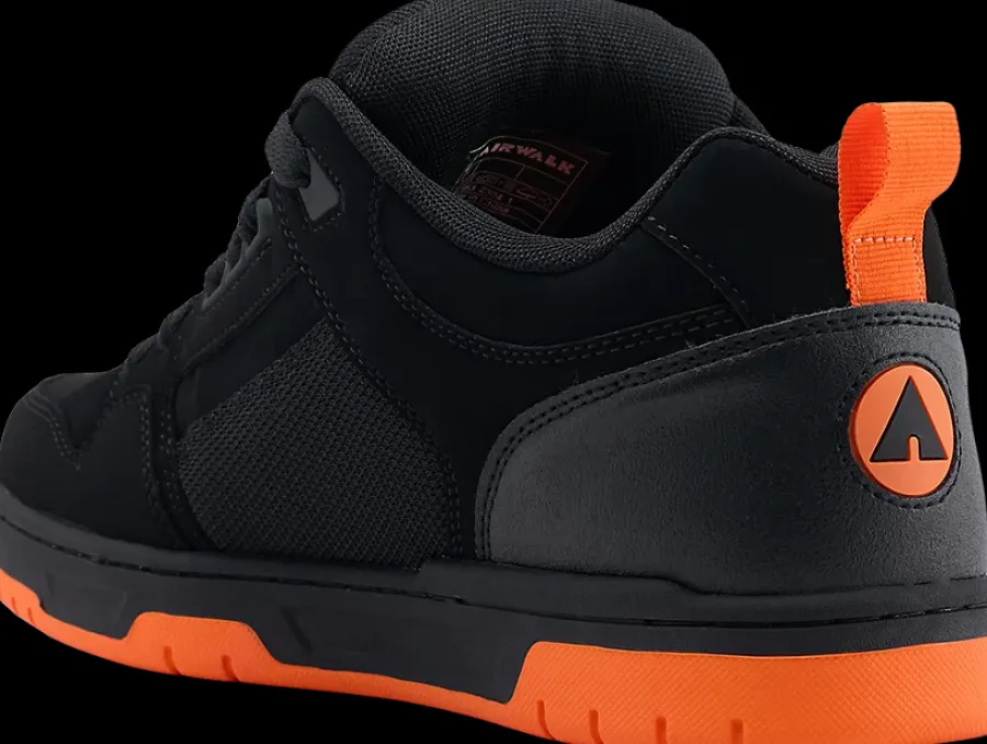 Discount czarno-pomarańczowe sneakersy męskie Męskie Sportowe