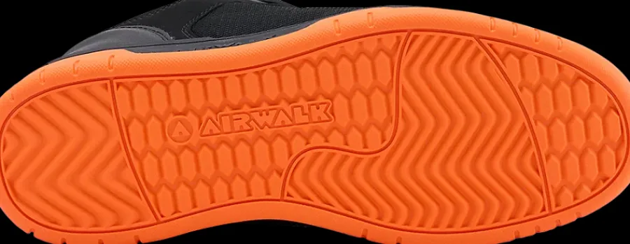 Discount czarno-pomarańczowe sneakersy męskie Męskie Sportowe