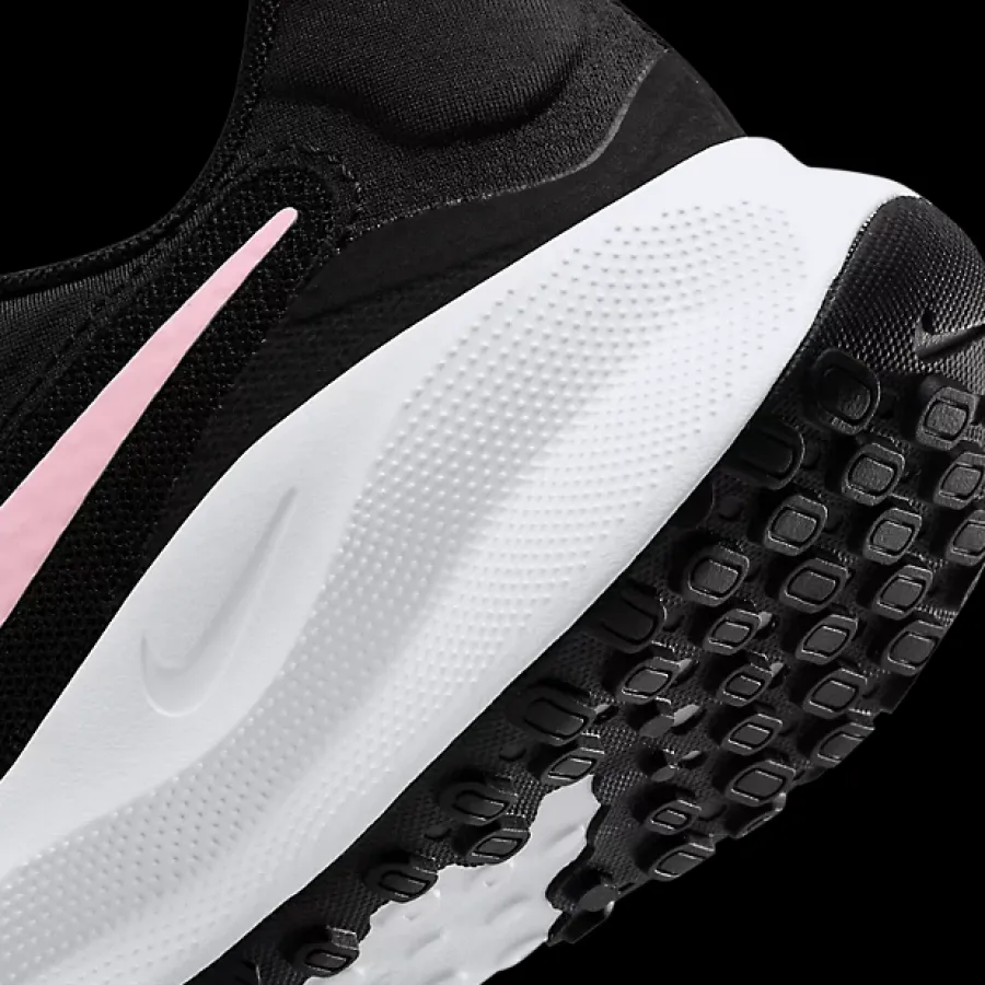 czarno-różowe sneakersy damskie Revolution 7 Damskie Sportowe|Treningowe