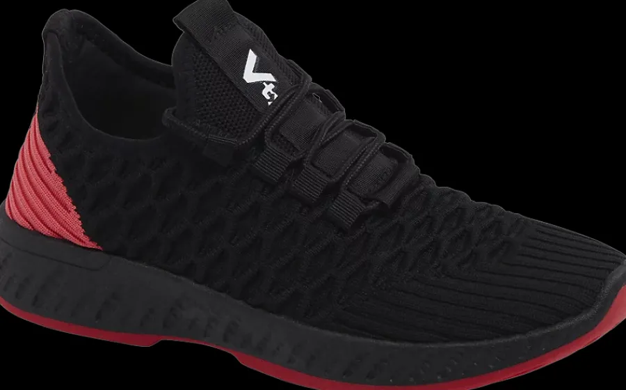 Outlet czarno-różowe sneakersy damskie Damskie Sportowe|Casual