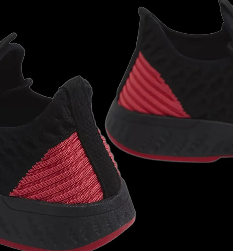 Outlet czarno-różowe sneakersy damskie Damskie Sportowe|Casual
