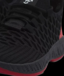 Outlet czarno-różowe sneakersy damskie Damskie Sportowe|Casual